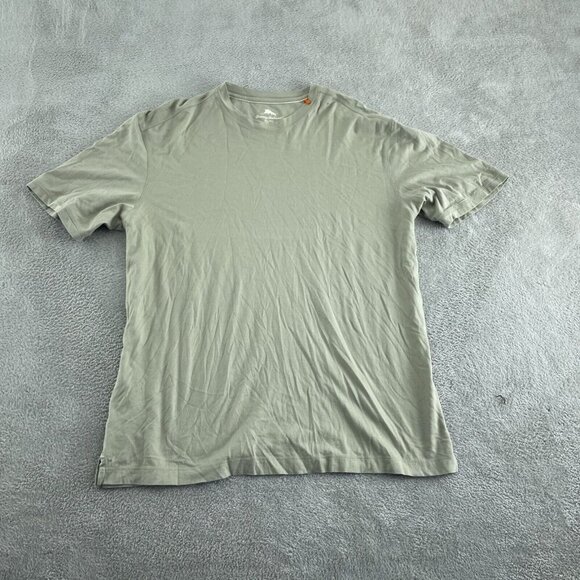 Tommy Bahama Mens XL Gray Short Sleeve T-Shirt 0878 - Picture 1 of 7